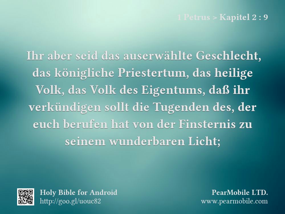 1 Petrus, Kapitel 2:9